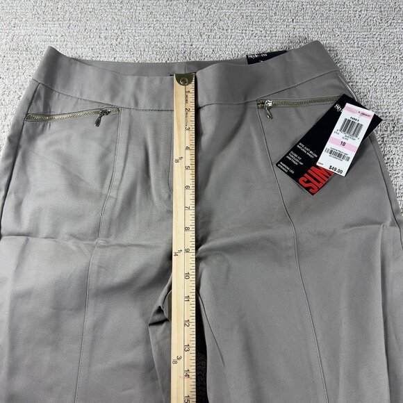 Style & Co Slim Leg Stretch Pants Beige Women’s Size 10 - Picture 5 of 9